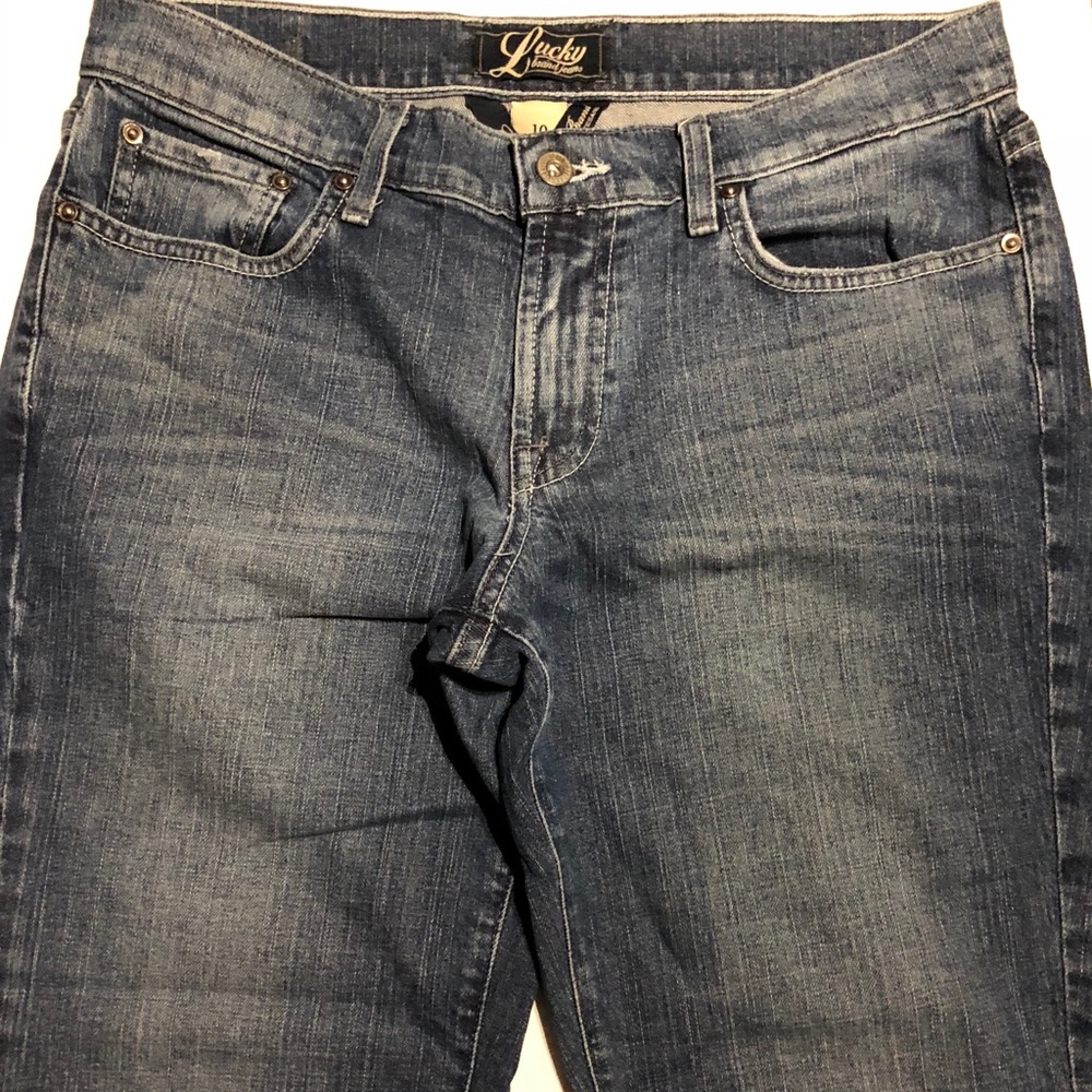 Lucky brand danagares classic rider crop size10/30